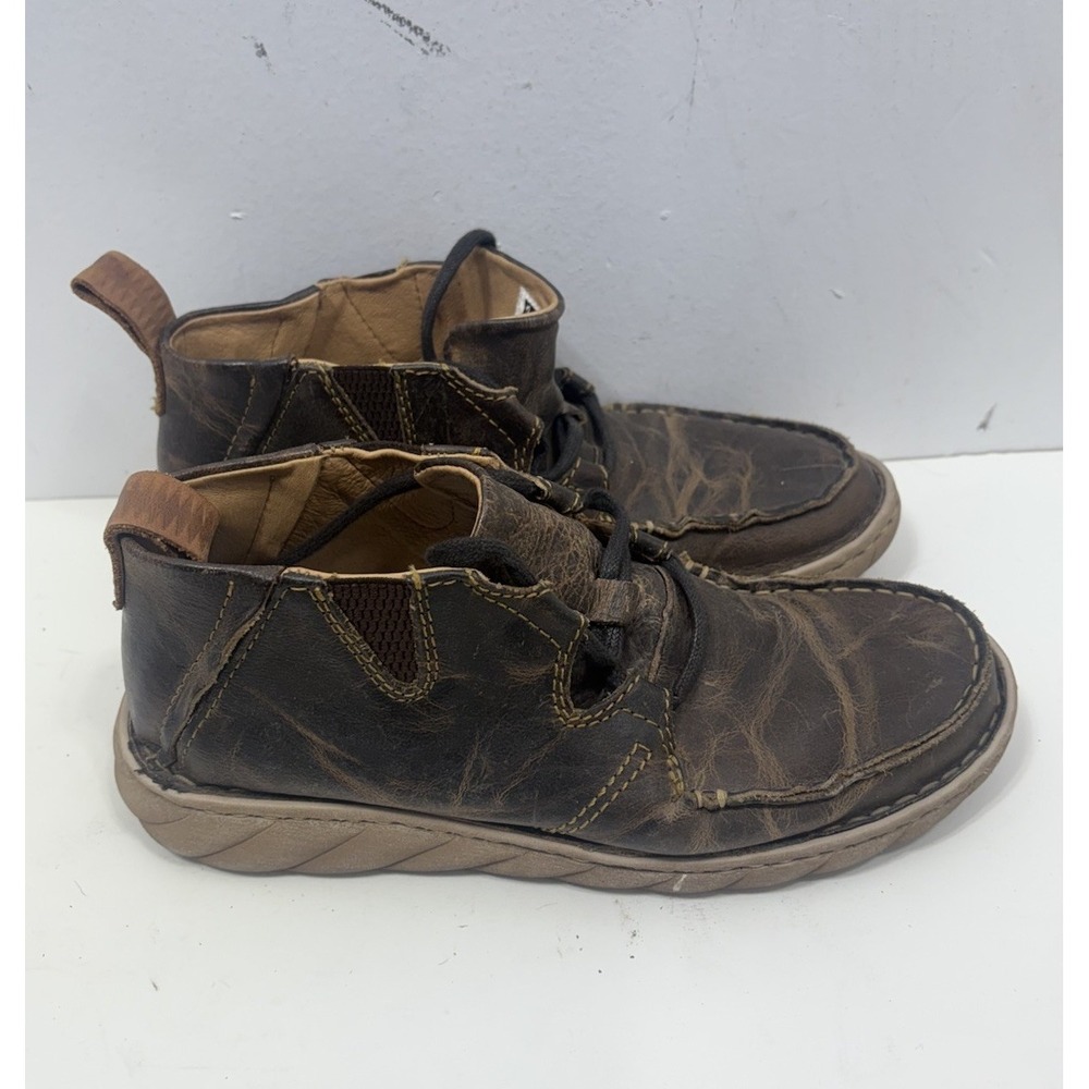 Tony Lama Casuals Mens Tan Estancia Leather Casual Boots Men's 7.5